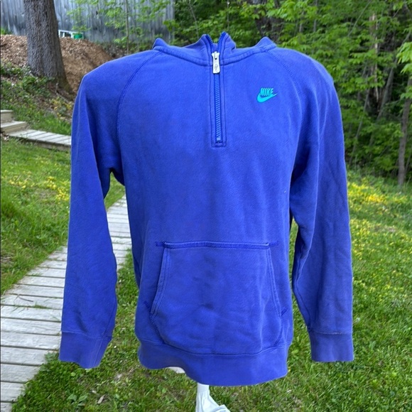 Nike Violet Hoodie with Zipper - Picture 1 of 7